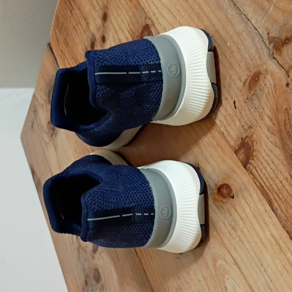 Peter Millar Navy Knit Hyperlight Apollo Sneaker … - image 10